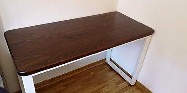 debeli kanap: LUX RADNI STO MODEL B11 | Izrada nameštaja po meri Drvo& metal — 9