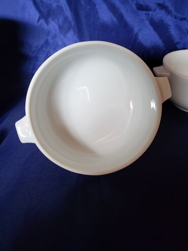 Kuhinjski setovi: Cinije nove,vintaz za supe,corbe,poslastice. polaris. Porcelanske — 9