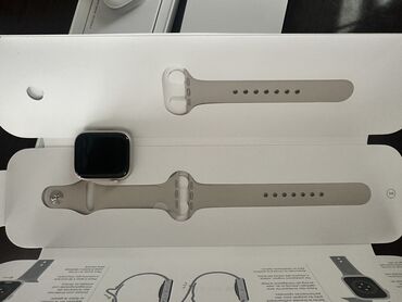 apple watch 7 kemer: Б/у, Смарт часы, Apple, цвет - Бежевый