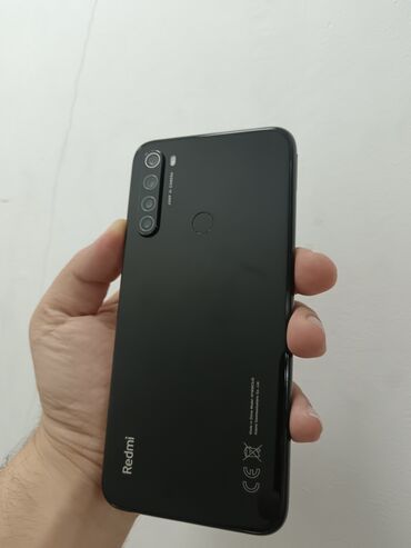 Ravon: Xiaomi Redmi Note 8, 64 ГБ, цвет - Черный, 
 Гарантия, Отпечаток пальца, Две SIM карты