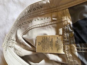 bogner torbe: Original BURBERRY pantalone, nenošene (slikani svi detalji — 3
