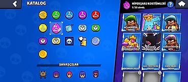 bs hesab satışı: Brawl Stars hesabı – R_REVAN_2008 - Kupa yolu: 21,615 - Savaşçılar — 9