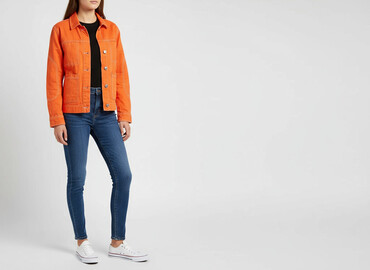 c and a kurtki damskie: Bershka, Women`s lightweight jacket, size S