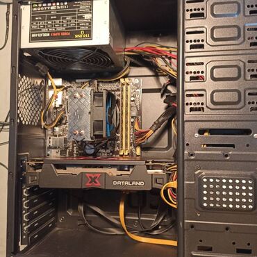 Настольные ПК и рабочие станции: Компьютер, ядер - 4, ОЗУ 16 ГБ, Игровой, Б/у, Intel Core i7, AMD Radeon RX 580, SSD — 2