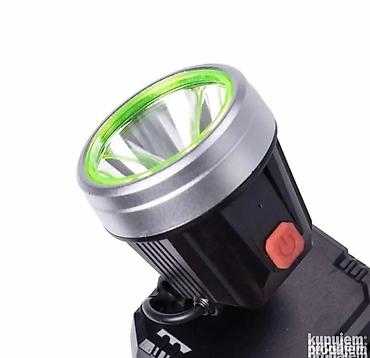 bat gun tle: Praktična i lagana LED čeona lampa, idealna za kampovanje, ribolov — 3