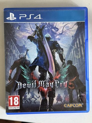 плейстейшен 5 купить: Игра для PlayStation 4 — Devil May Cry 5 (Blu‑ray, CAPCOM) в идеальном