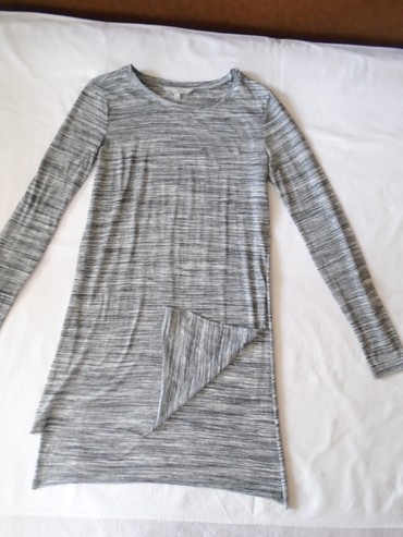 trudnicke haljine i tunike: XS (EU 34), color - Grey, Other style, Long sleeves