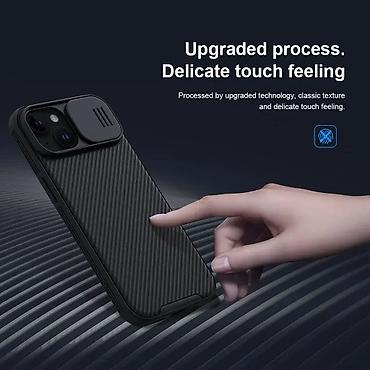 Maske i futrole za telefone: Futrola NILLKIN Cam Shield Pro za iPhone 15 Plus (6.7) crna. Kataloški — 5