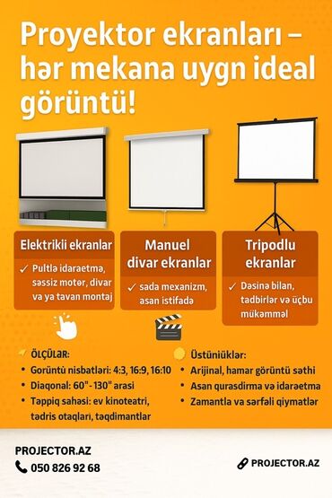 Lampalar: Projektor lampaları və AV receiver Təsvir: - Şəkillərdə müxtəlif — 164