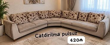divanlat: Divan satılır. Heç bir problemi yoxdur. - L‑şəkilli, geniş oturacaqlı — 1