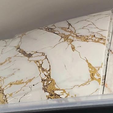 Tapete: Dekorativne PVC samolepljive ploče/paneli sa efektom mermera 60x60cm — 7