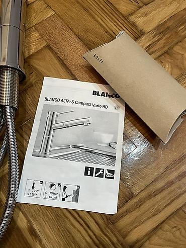 Slavine: BLANCO ALTA-S Compact Vario HD – kuhinjska slavina sa izvlačnim tušem — 5