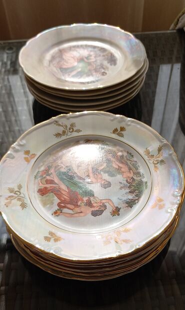 Nahar dəstləri və servizlər: Nahar dəsti, Farfor, Madonna, 38 nəfərlik, Almaniya — 17