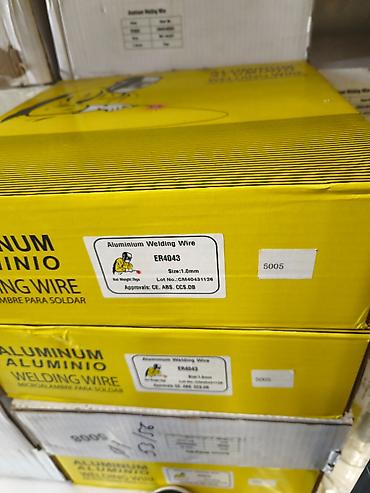 arqon svarka: Alüminium qaynaq teli – ER4043 - Növ: ER4043 Aluminum Welding Wire - — 1