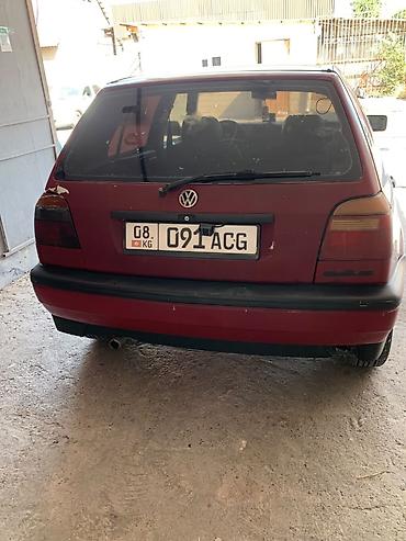 vw beetle: Volkswagen Golf: 1993 г., Механика, Хэтчбэк — 3