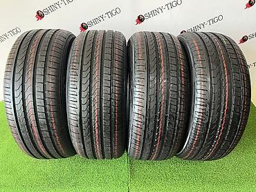aeolus e70: Шины 235 / 55 / R 17, Лето, Б/у, Комплект, Внедорожные (АТ/МТ), Pirelli — 1