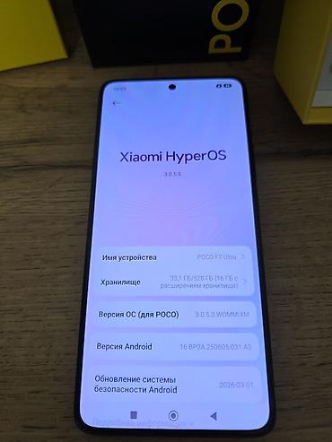 Техника и электроника: Poco F7 Ultra, Б/у, 512 ГБ, цвет - Черный, 2 SIM — 4