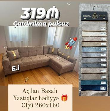 seçimləri: Künc divan, Yeni, Açılan, Bazalı, Parça, Şəhərdaxili pulsuz çatdırılma — 1