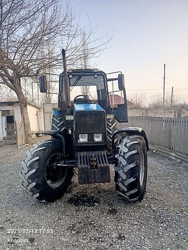 Traktorlar: Belarus MTZ 1221.2 traktor - Güclü dizel mühərrik, ön və arxa — 4
