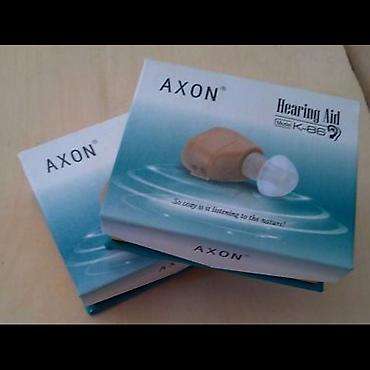 Слуховые аппараты: AXON K-86 qulaqeşitmə aparatı çatdirilma var ünvana - Qulaqdaxili — 1