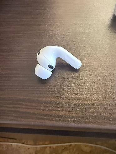 pro 4: Airpods pro 3 Sol tərəf qulaqdaxili simsiz qulaqcıq (silikon uçlu), ağ — 2