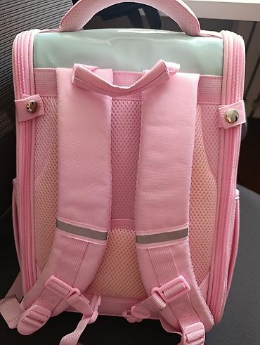 fabric case: Детский школьный рюкзак Hello Kitty - Дизайн: нежно‑розовый с — 3