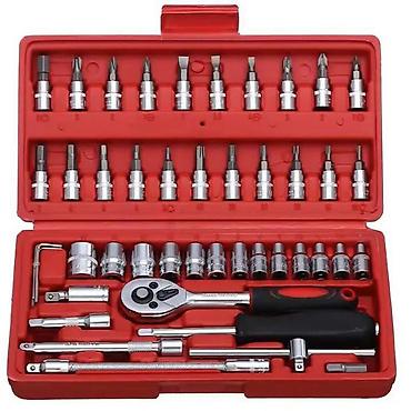 podni pvc paneli: Set Nasadnih i Torex Ključeva 46 delova crvena kutija 2100 RSD Set — 1