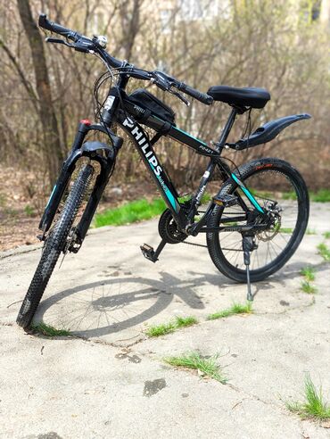 седл: Подростковый велосипед Philips рама 15 размер,колёса 24 размер. На