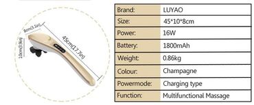 Ručni masažeri: Cena 3350din Fantom masazer sa vise nastavaka Masažer za telo Phantom — 7