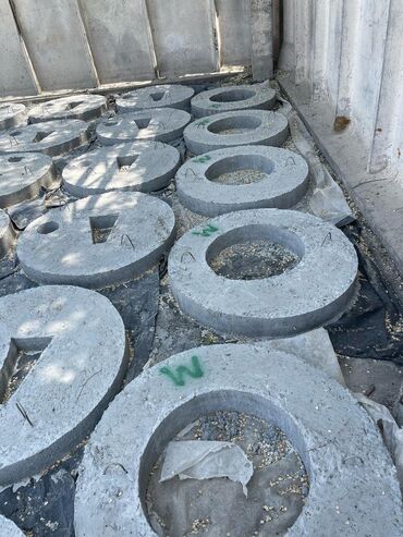 Железобетонные (ЖБИ) кольца для септика: Железобетонное (ЖБИ) кольцо для септика Размер: 75 x 90 x 8 см, Бесплатная установка, В розницу — 6