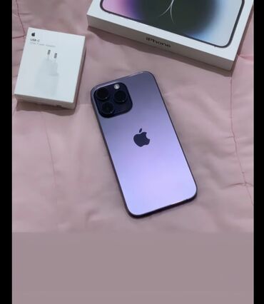 iphone 14 pro kaç manat: IPhone 14 Pro, 256 ГБ, Deep Purple