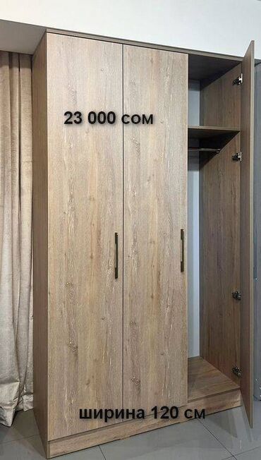 Шкаф, ширина 120 см, глубина 52 см, высота 215 см, подойдет для