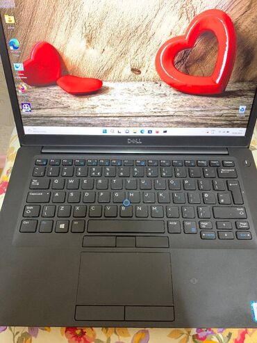 ноутбук i7 бу: Ноутбук, Dell, 8 ГБ ОЭТ, Intel Core i7, 14.1 ", Колдонулган, Жумуш, окуу үчүн, эс тутум SSD