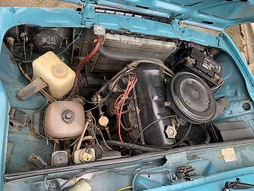 VAZ (LADA): Lada 2107 sedan - Kuzov: 4 qapılı sedan, mavi rəng - Mühərrik — 7