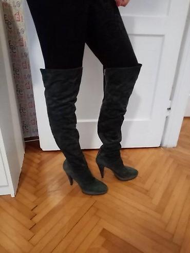 Čizme: Čizme, 40, bоја - Maslinasto zelena — 1