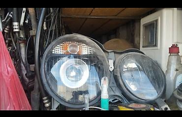 Передние фары: Комплект передних фар Mercedes-Benz 2000 г., Б/у, Оригинал, Германия — 13