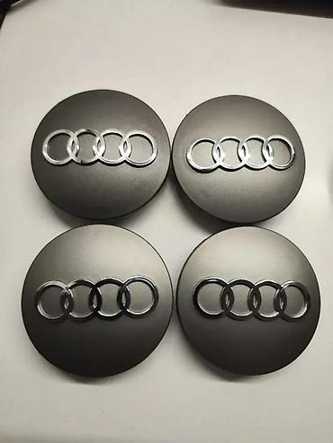 nalepnice za felne motora: AUDI CEPOVI ZA FELNE 68MM A4 A6 RS6 SIVI I CRNI 8D0 601 170 | Filip — 1