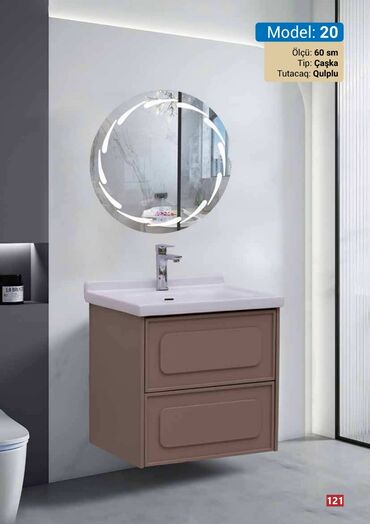 Ремонт и строительство: Model 20 tualet masası dəsti, hamam otaqları üçün nəzərdə tutulmuş