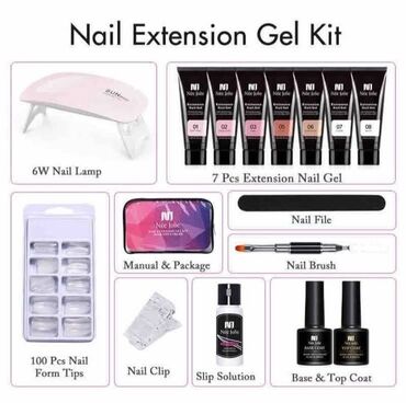 kremasti gel: 💅 **Set za nokte – savršen za početnike!** 💅 Otkrijte **salonski