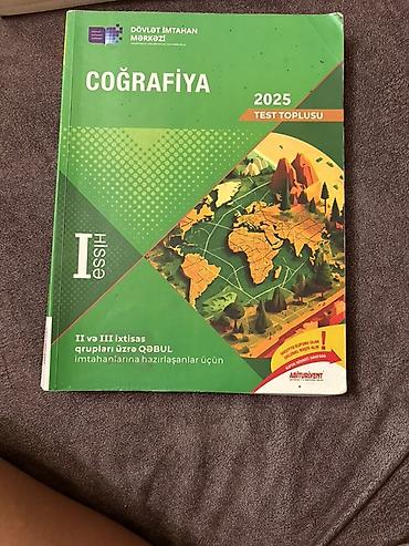 dim qayda kitabi pdf: Məhsul: Coğrafiya – 2025 Test Toplusu (Hissə I) - Nəşriyyat — 1