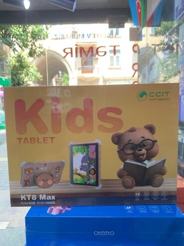 uşaqlar üçün planşetlər: Kt8 max android 13 10.1 hd ekran ön kamera 5.0 mp arxa kamera 8.0 mp