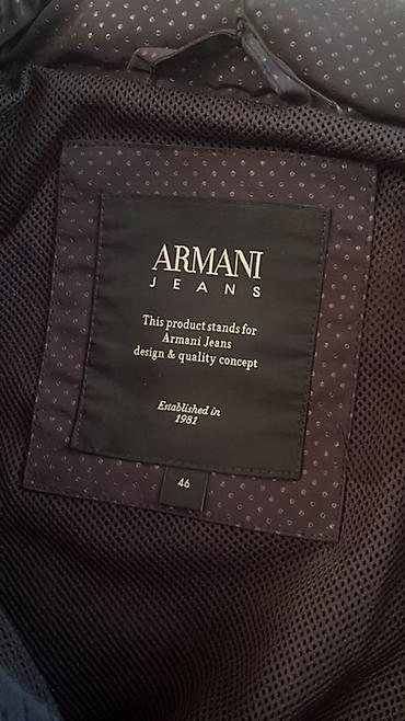 Kişi geyimləri: Armani Jeans “Dotted Cut Out Jacket in Navy” – kişi gödəkçəsi - Rəng — 3