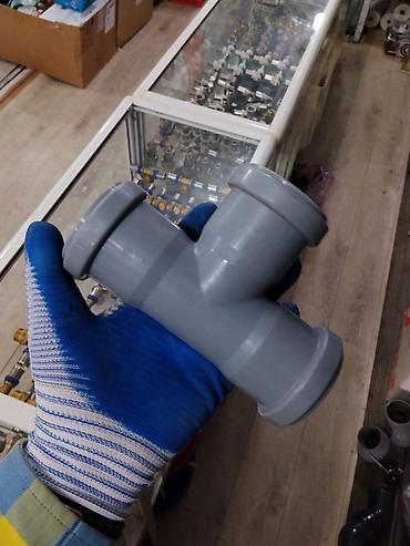 ros: Переходной тройник канализационный ПВХ RosTurPlast, угол 90° - — 1