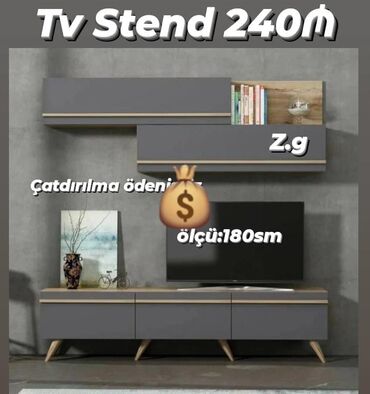 Dolablar: TV stend rəng seçimi var