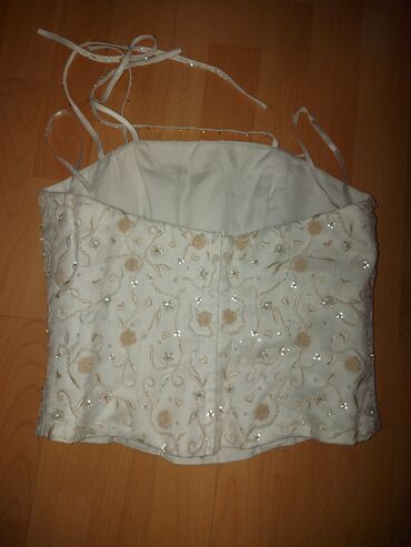 zenske mokasine od prevrnute koze: XL (EU 42), Polyester, Floral, color - ivory