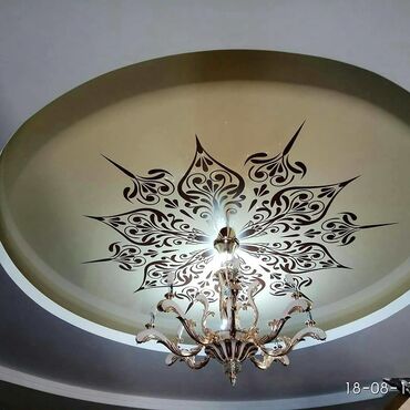 Натяжной потолок: Натяжной потолок 3D потолки, Глянцевое, Матовое Бесплатный замер, Гарантия, Бесплатная консультация — 13