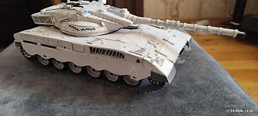 модель: 1:32 miqyaslı tank maketi – Merkava V - detallı zirehli texnika — 2