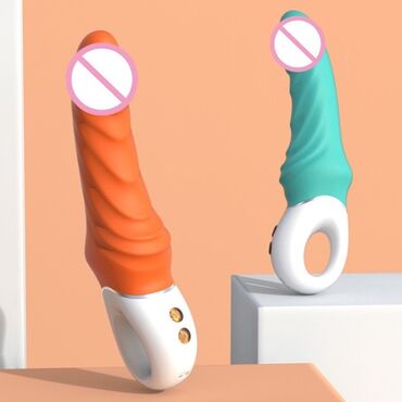 Товары для взрослых: Секс игрушки, Изогнутый ствол вибратора Tornado имеет насыщенный