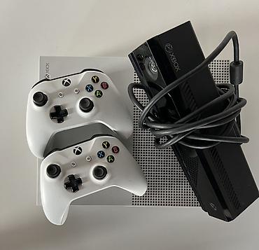wireless speaker: Игровая консоль Xbox One S (белая) в комплекте: - Консоль Xbox One S — 2