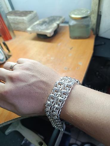 серебро мужской: Браслет, Проба 925, Мужские, Новый — 2